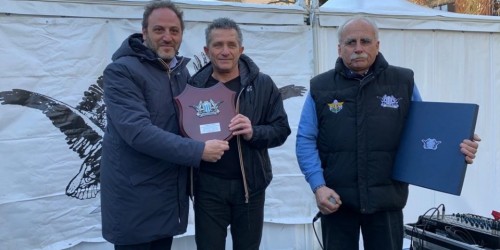 S.S. Lazio centoventi anni dopo, Fabio Poli premiato a Piazza della Libertà