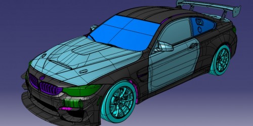 Realistica fin nei minimi dettagli: come è nata la versione virtuale della BMW M4 GT4