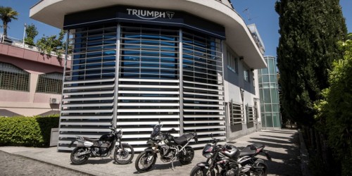 Triumph Motorcycles Italia riparte dalla nuova sede