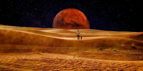 Luna-Marte, cavità naturali per ospitare basi umane