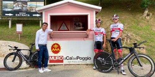 Giro d’Italia, Conti e Dombrowski in ricognizione