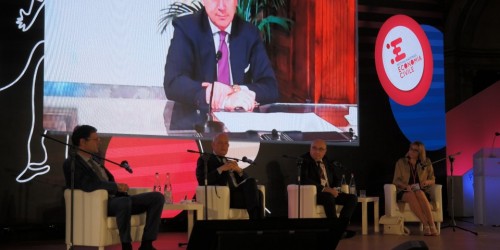 Il Presidente del Consiglio Giuseppe Conte chiude la seconda edizione del FNEC