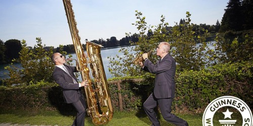 Il saxofono più grande del mondo torna al Museo del Saxofono
