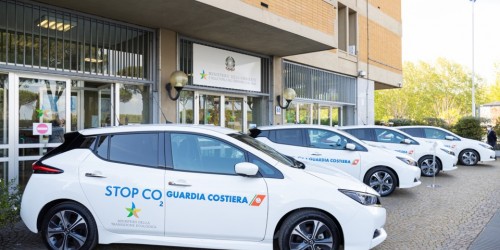 Nissan LEAF è la nuova auto a zero emissioni della Capitaneria di Porto