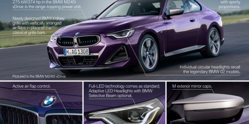 Nuova BMW Serie 2 Coupé