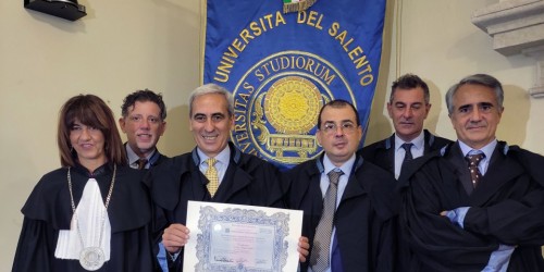 Raffaele Chiulli, laurea honoris causa in Giurisprudenza dall’Università del Salento
