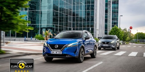 Cinque stelle Euro NCAP 2021 per il nuovo Nissan Qashqai
