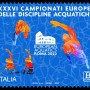 Nuoto, Poste Italiane celebra gli europei di Roma con un nuovo francobollo