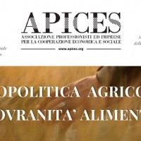 APICES, focus su geopolitica agricola e sovranità alimentari