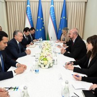 Uzbekistan, il Presidente Shavkat Mirziyoev al vertice "Unione Europea - Asia Centrale"