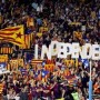 Indipendeza Catalogna, tifosi del Barcellona sfidano l'UEFA