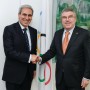ARISF President Raffaele Chiulli meets with IOC President Thomas Bach