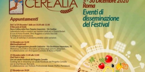Partito il Festival Cerealia, la festa dei cereali e del Mediterraneo