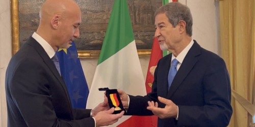 Spazio, medaglia d'oro Valore civile Regione Sicilia per Luca Parmitano