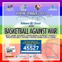 Ucraina, “Basket against war”: a Milano in campo contro la guerra