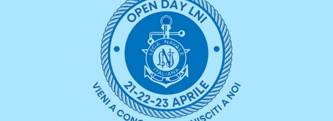 Open Day LNI, la seconda edizione dal 21 al 23 aprile