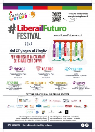 #Liberailfuturo un fine settimana di musica e intrattenimento a Roma