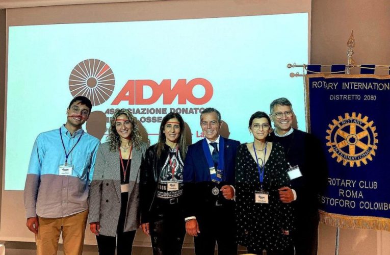 Rotary Club Roma Cristoforo Colombo e ADMO uniscono le forze