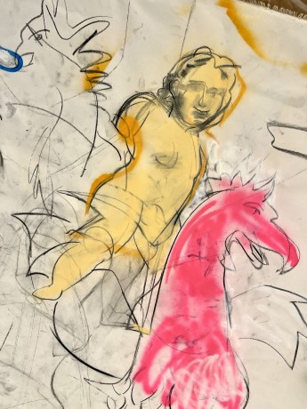 Roma, Ivo Cotani a Spazio Field con “The Dollar Princess”