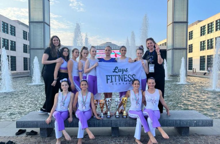 Ginnastica artistica, pieno di medaglie al Campionato nazionale per la Luys di Caivano