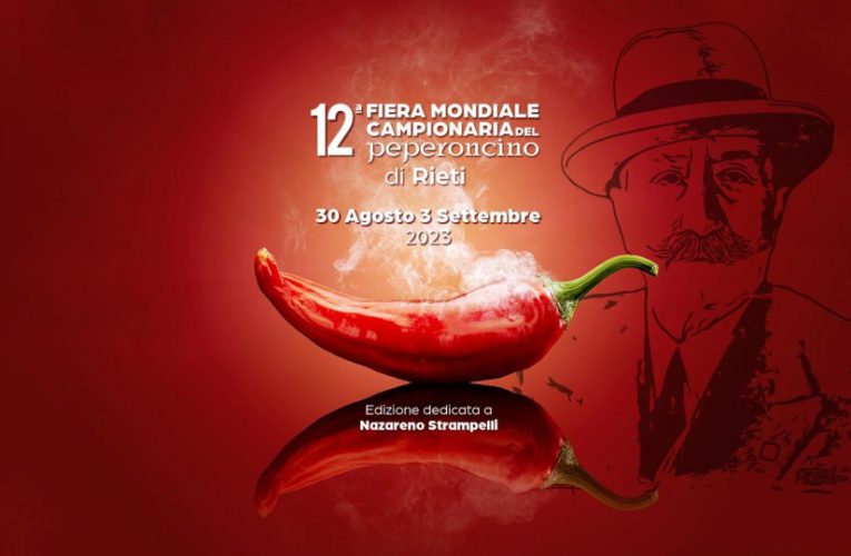 Rieti, tutto pronto per la Fiera del peperoncino