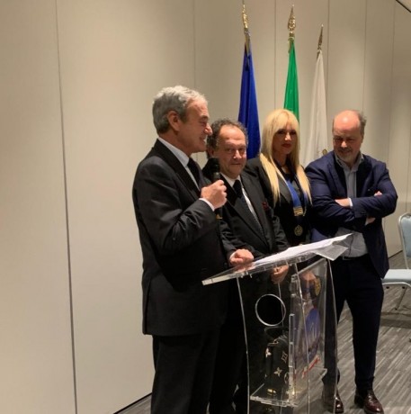 Il Presidente della Commissione Giubileo 2025 al Rotary Club Roma Cristoforo Colombo