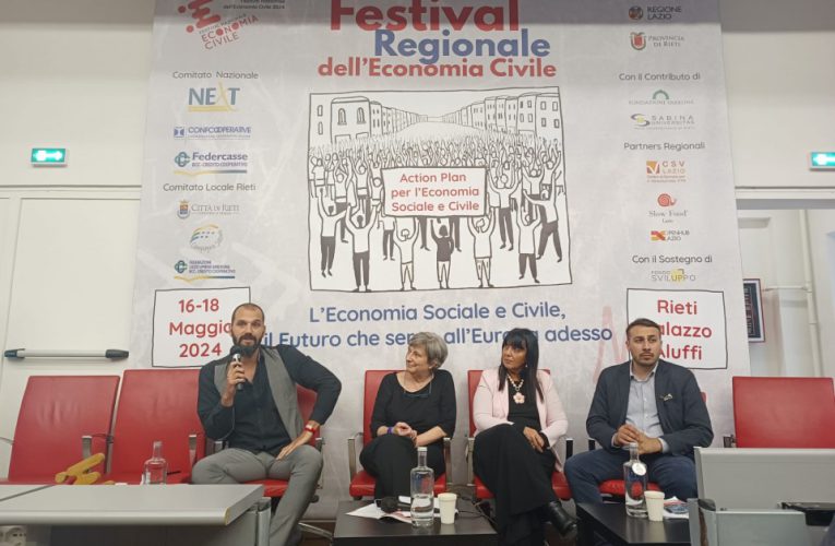 Festival Regionale dell’Economia Civile, conclusi i lavori a Rieti