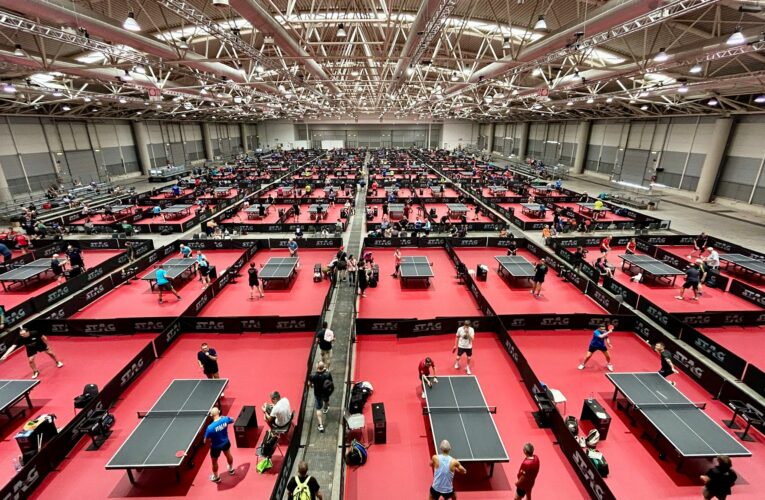 Tennistavolo, a Roma via ai Campionati Mondiali Master