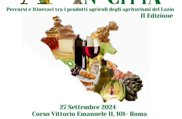 Giornata Mondiale del Turismo: a Roma torna l’Agriturismo in Città