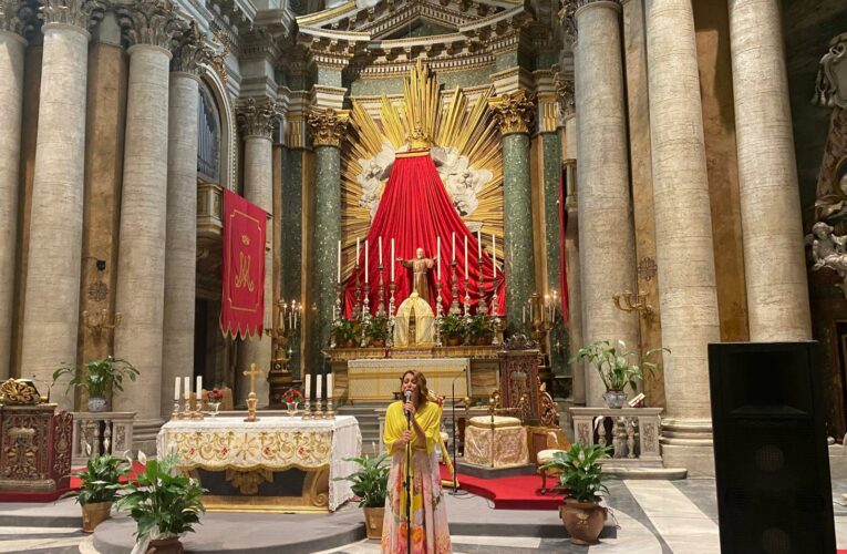 Roma, la soprano Alma Manera a San Salvatore in Lauro per la Festa di San Pio da Pietrelcina