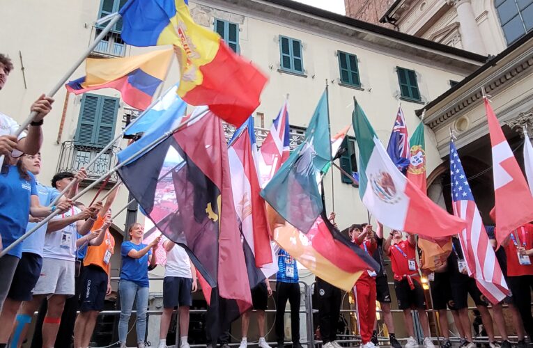Novara, la sfilata delle nazioni apre ufficialmente i World Skate Games Italia 2024