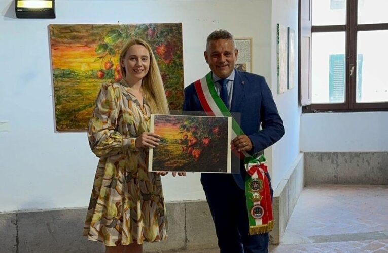 Nemi, chiusura della Personale di Iryna Zyza a Palazzo Ruspoli