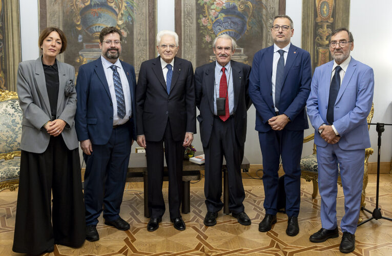 Il Presidente della Repubblica Sergio Mattarella riceve la delegazione di Archivio Disarmo