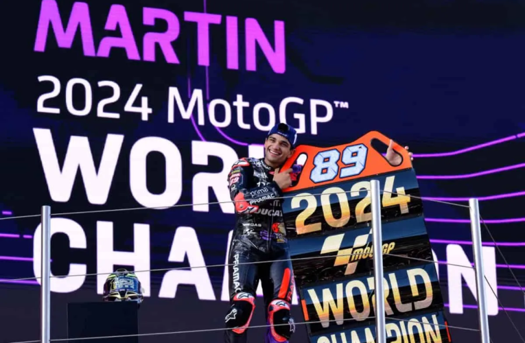 MotoGP, Jorge Martin si laurea Campione del mondo 2024