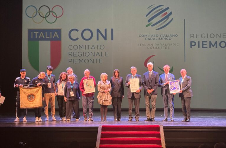 Novara, via all’anno sportivo piemontese alla presenza di Malagò