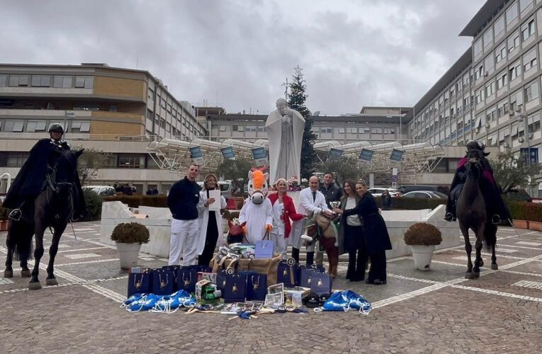 Natale con la FISE: tappa al Policlinico Gemelli di Roma