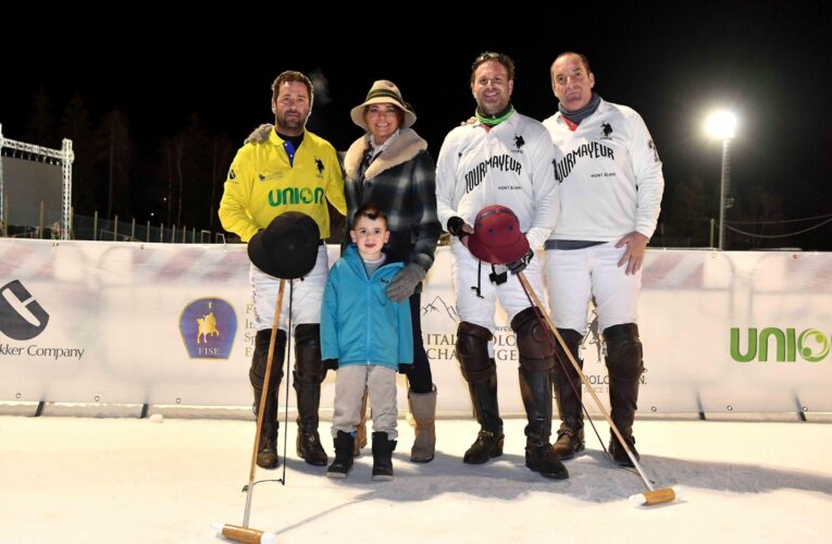 Italia Polo Challenge, Courmayeur vince sotto gli occhi dell’ospite d’onore Natalia Estrada