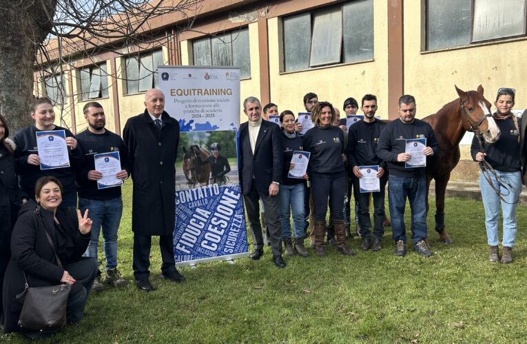 Equitraining: consegnati i primi attestati 2025 per Assistenti di Scuderia