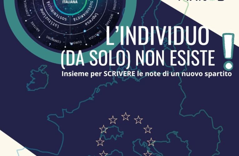 Piano B, il 15 marzo a Roma “L’individuo (da solo) non esiste”: l’incontro per ripensare le politiche pubbliche, nato dalle reti della società civile