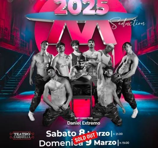 Magic Mike Revolution arriva al Teatro Garbatella di Roma