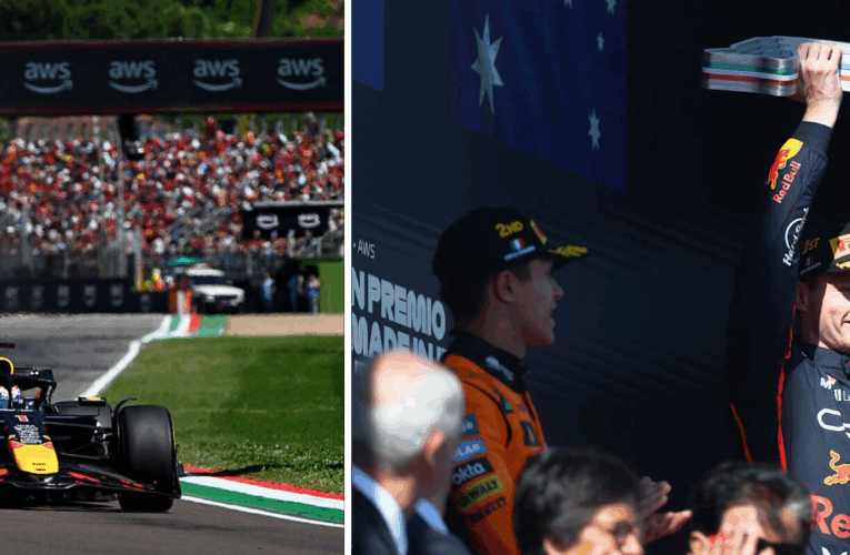 F1, Verstappen domina a Imola