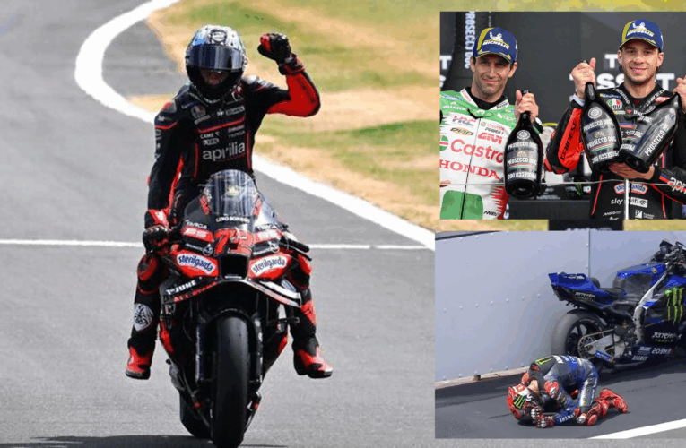 MotoGP, Bezzecchi vince a Silverstone su Zarco e Marc Marquez