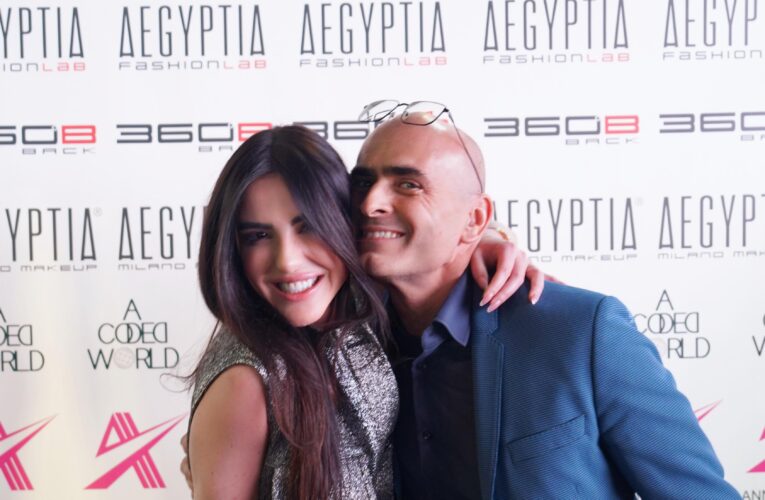 Barbara Francesca Ovieni padrona di casa degli Awards “Aegyptia Fashion Lab”